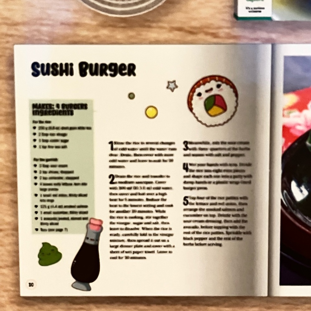 Sushi Recipe Book and Shaping Kit - Picture 9 of 12